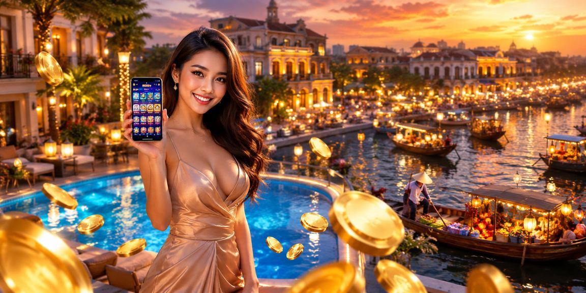 Người dùng tại Hà Nội dùng ứng dụng casino và cá cược thể thao trên bãi biển